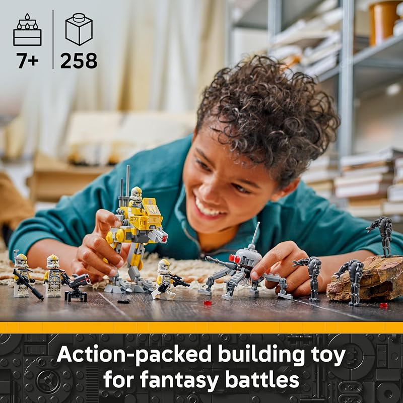 LEGO Star Wars Epic Battle Set Co Pack Pretend Play Building Toy for Boys Girls Ages 7 Includes 13 Droid Figures 6 Minifigures Bonus Gift Gift for Birthdays 66808