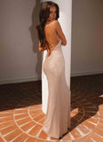 Tula Beaded Mesh Maxi Dress Silver Diamante