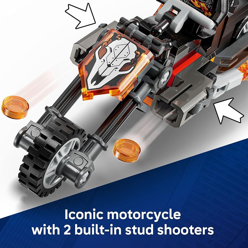 LEGO Marvel Spider Man vs Ghost Rider Motorcycle Building Toy for Boys Girls Ages 6 Super Hero Villain Playset W 2 Marvel Minifigures Gift Idea for Kids Fans 76335