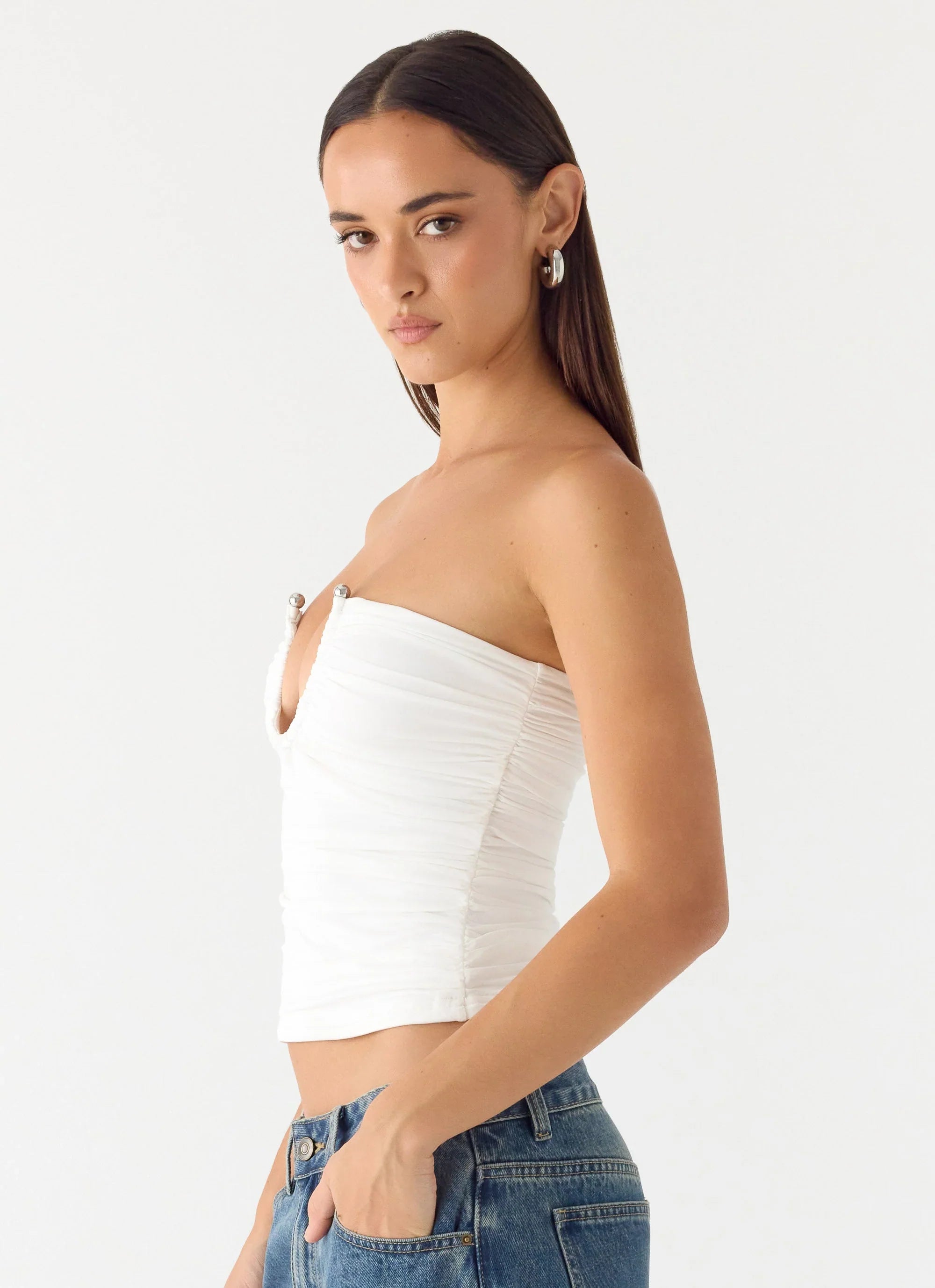 Francis Top White