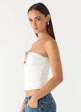 Francis Top White