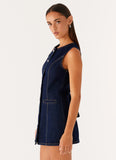 Dolton Mini Dress Indigo