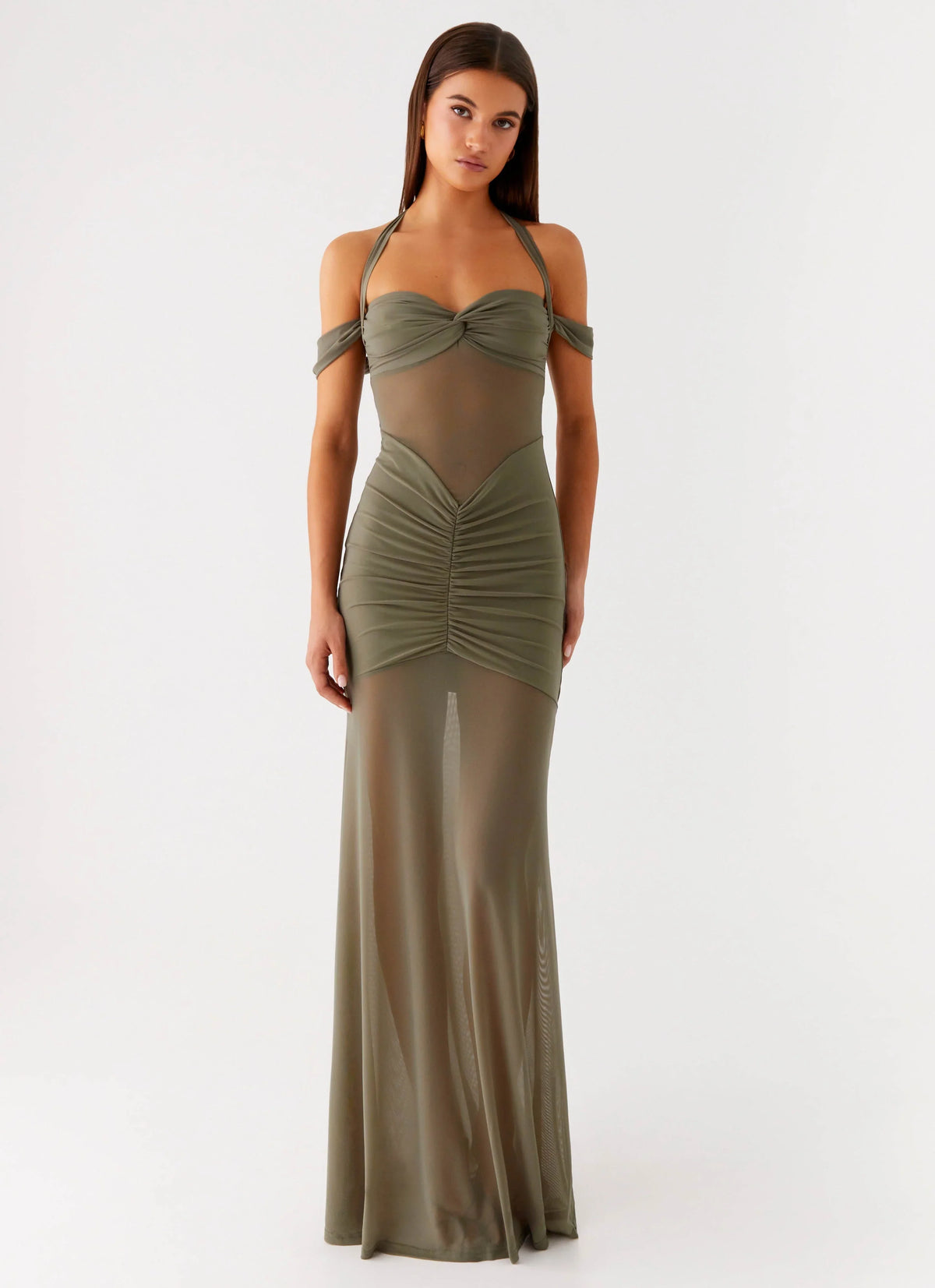 Ivy Lane Maxi Dress Olive