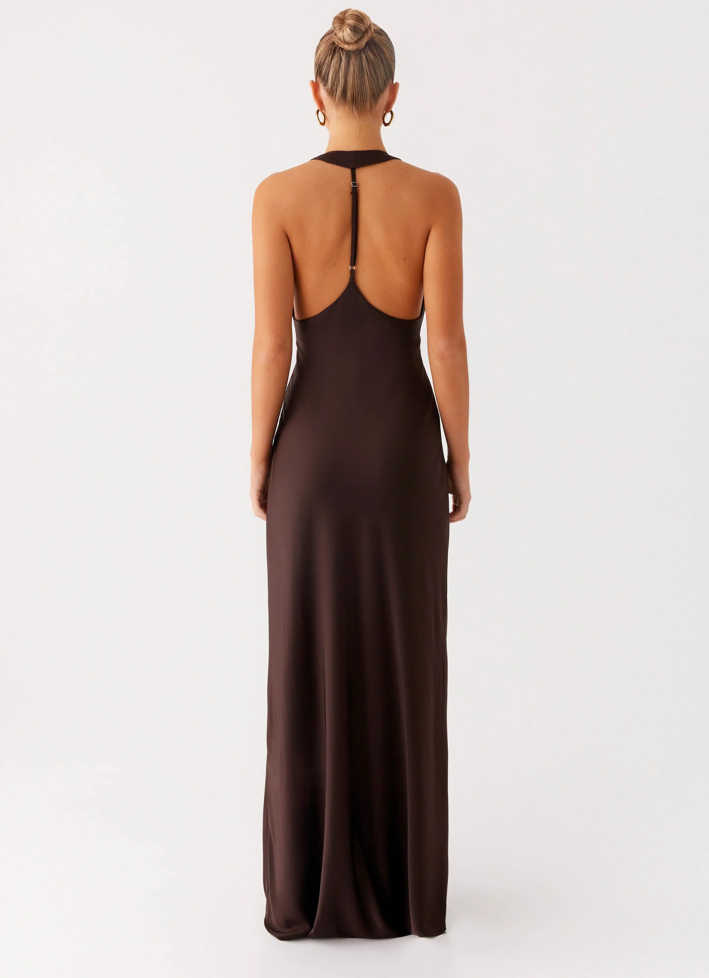 Angie Maxi Dress Chocolate