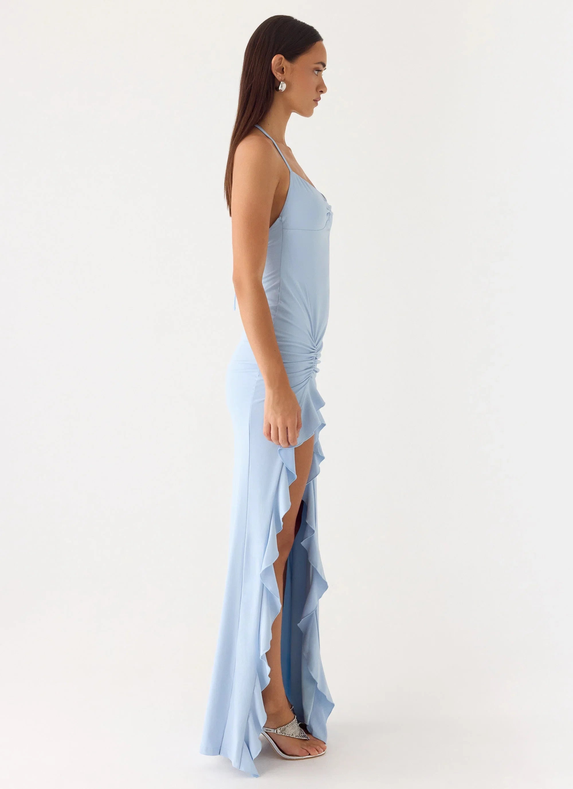 Augusta Maxi Dress Blue