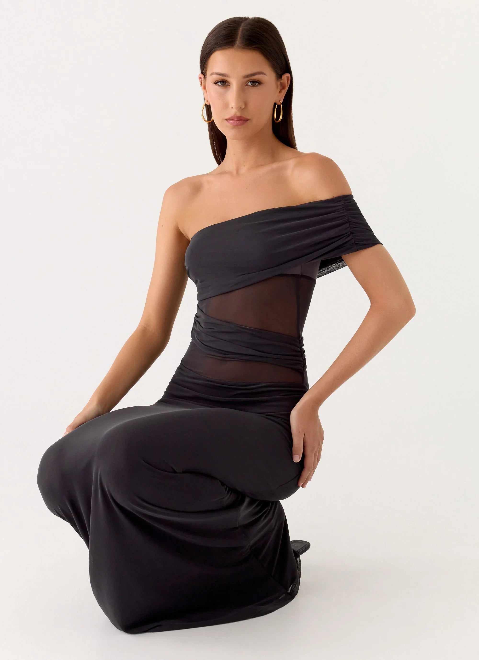 Lumi Maxi Dress Dark Grey