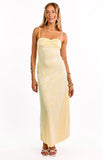 Ely Yellow Lace Maxi Formal Dress PRE ORDER