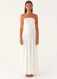 Carmel Maxi Dress White