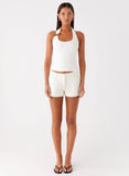 Oslo Mini Shorts Ivory