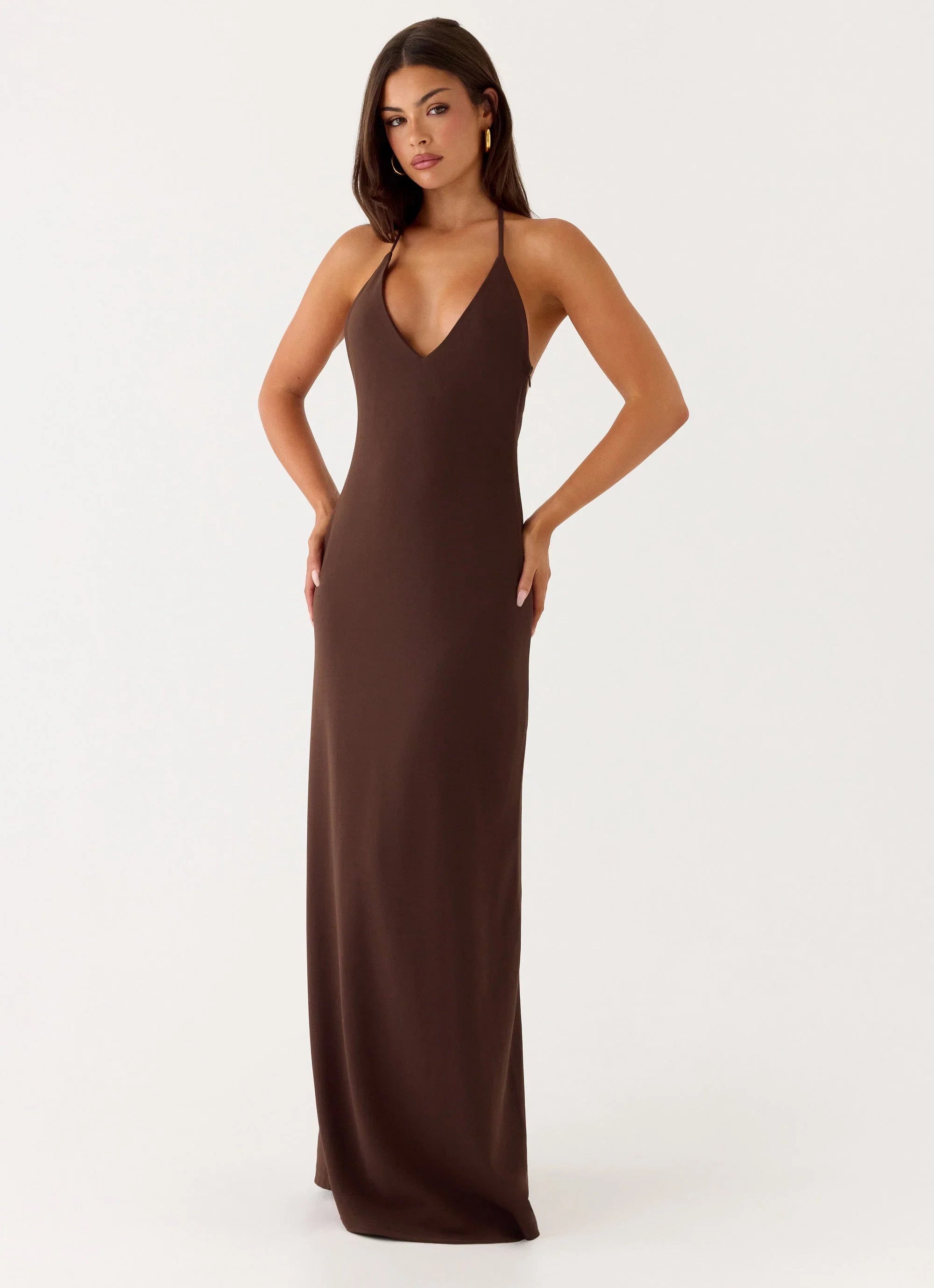 Endless Sunday Maxi Dress Chocolate