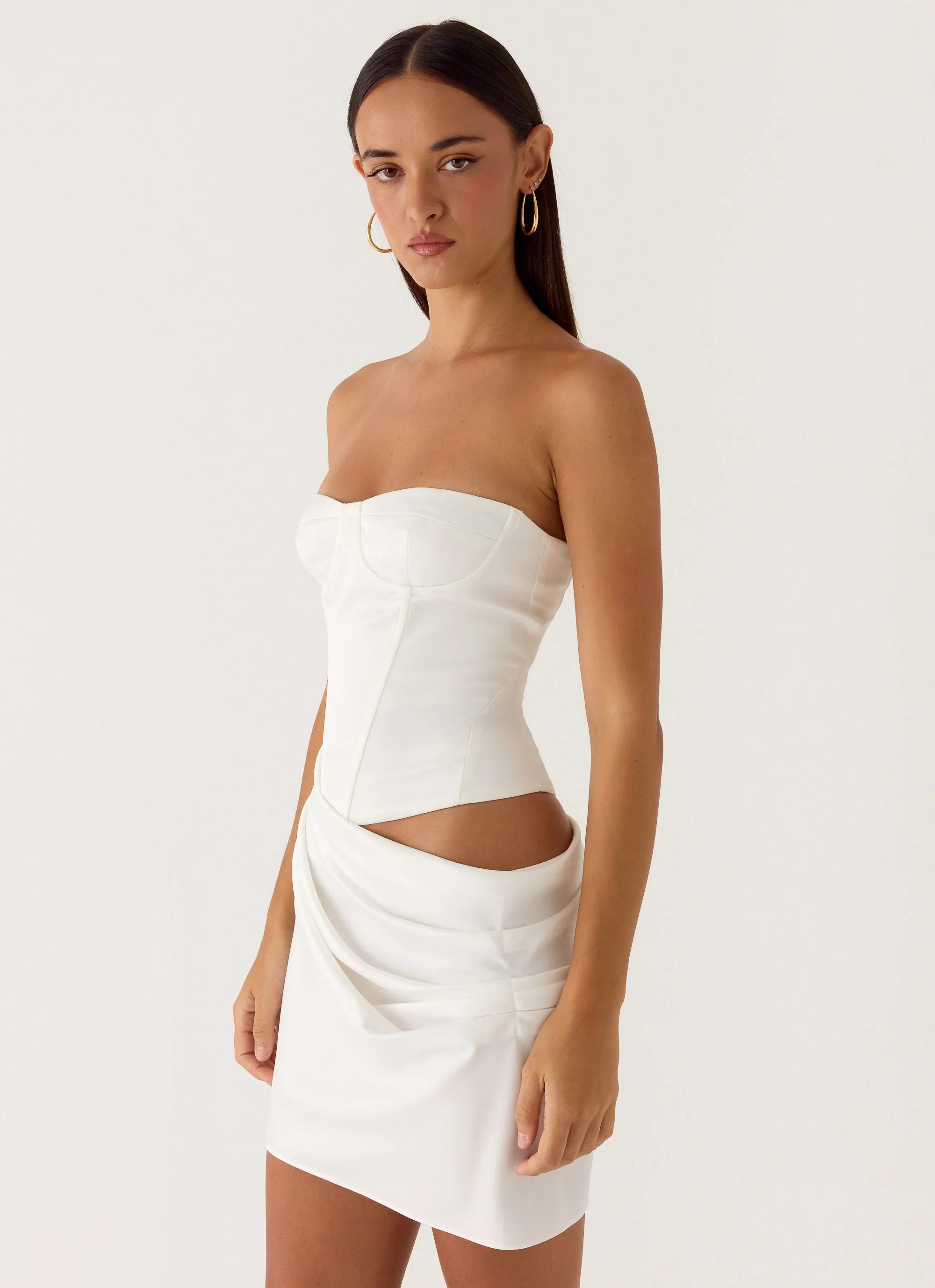 Cosmala Mini Dress White