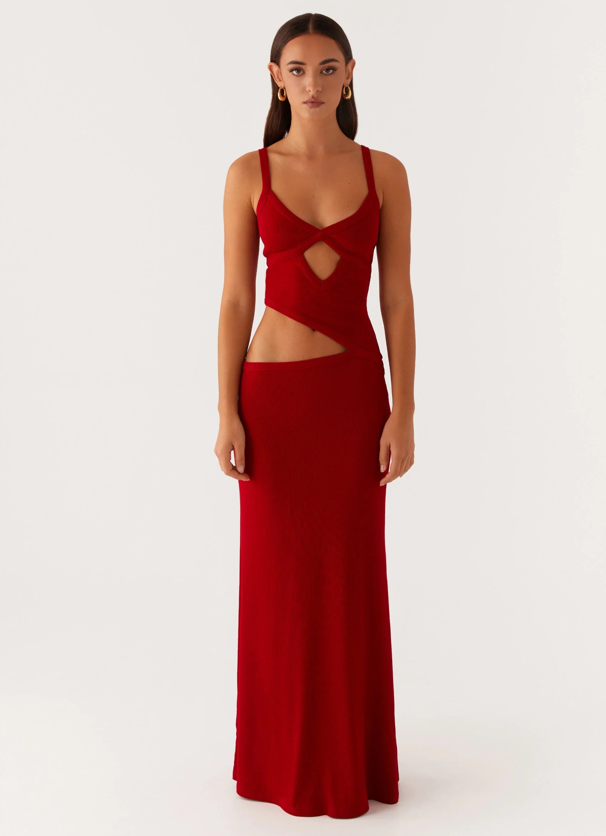 Jocelyn Maxi Dress Red