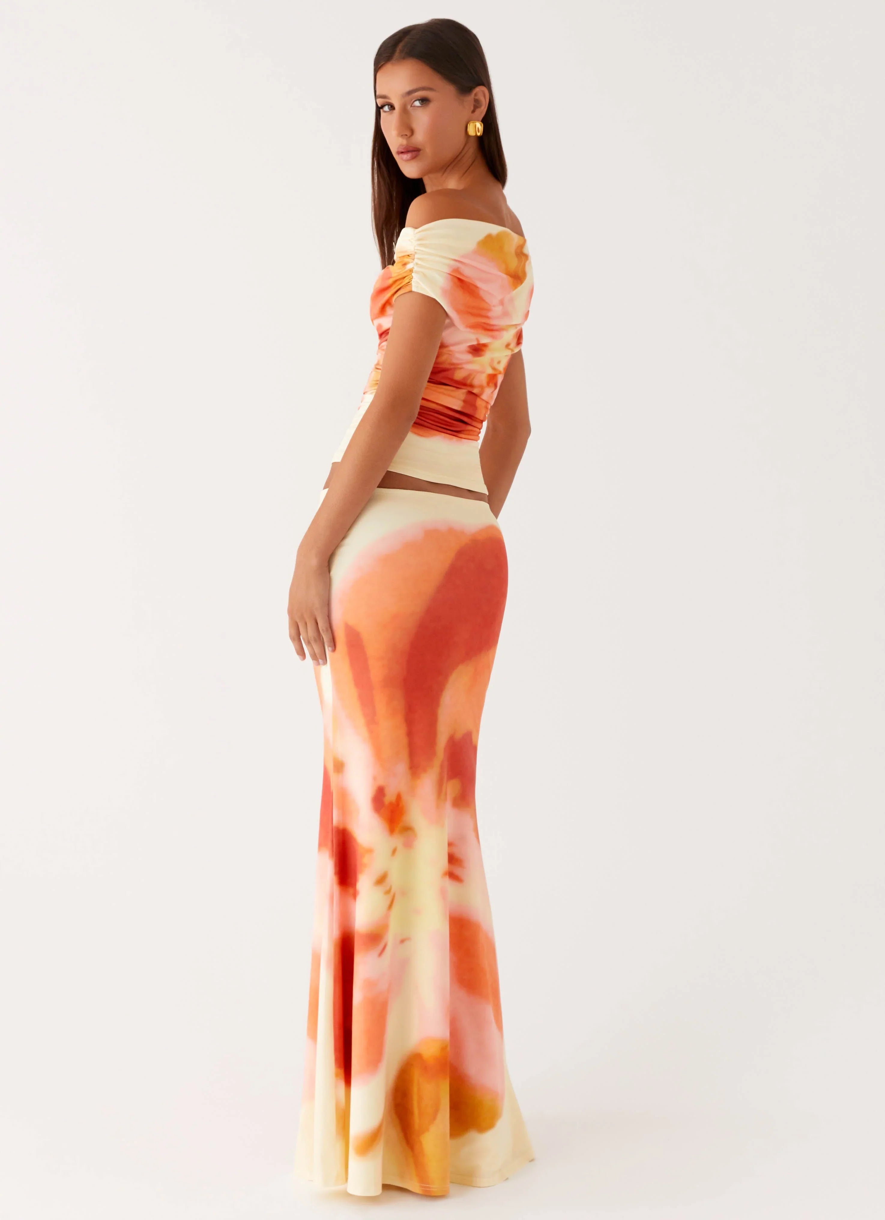 Moka Maxi Skirt Mimosa Blossom