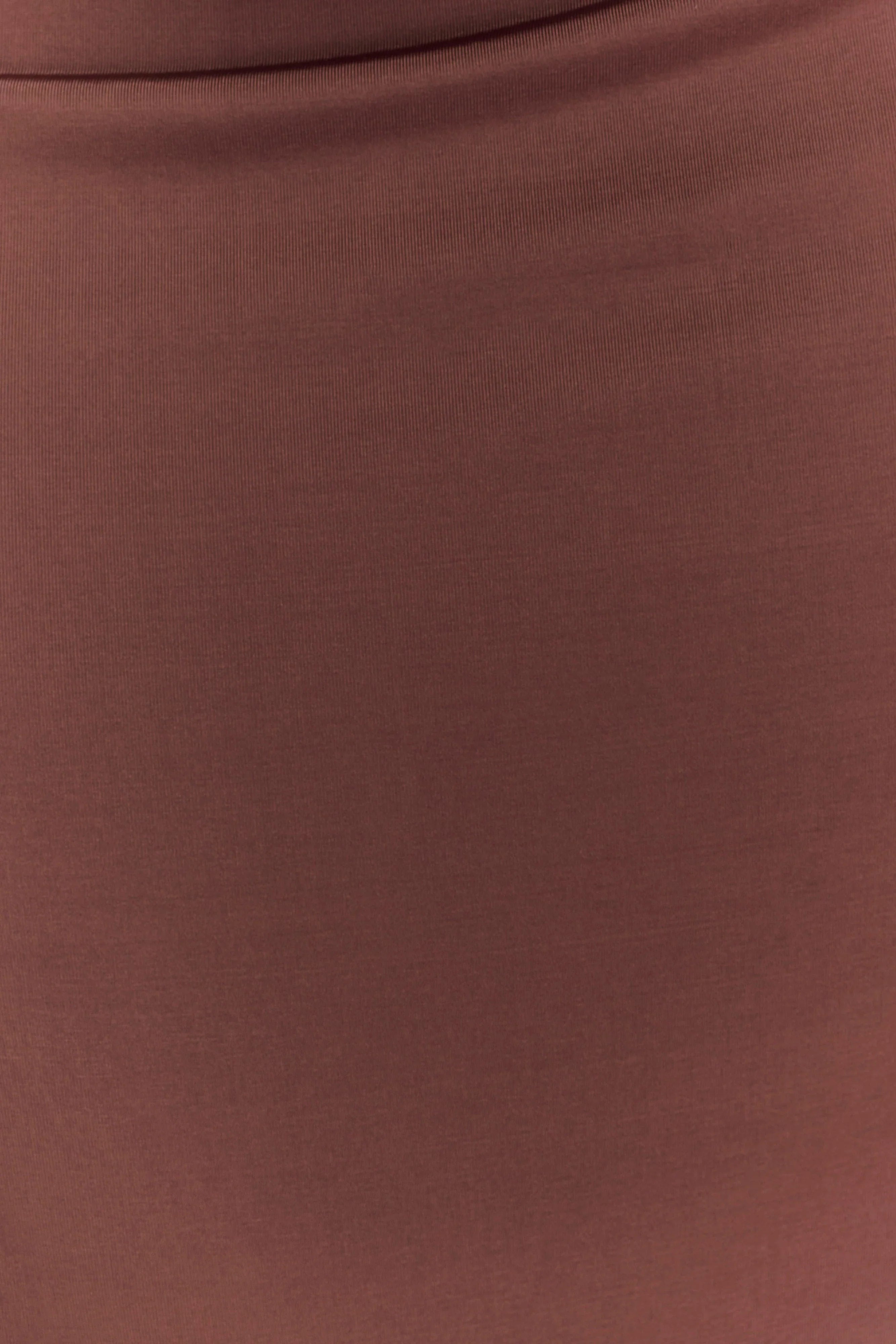 Madison Strapless Slinky Maxi Dress Chocolate