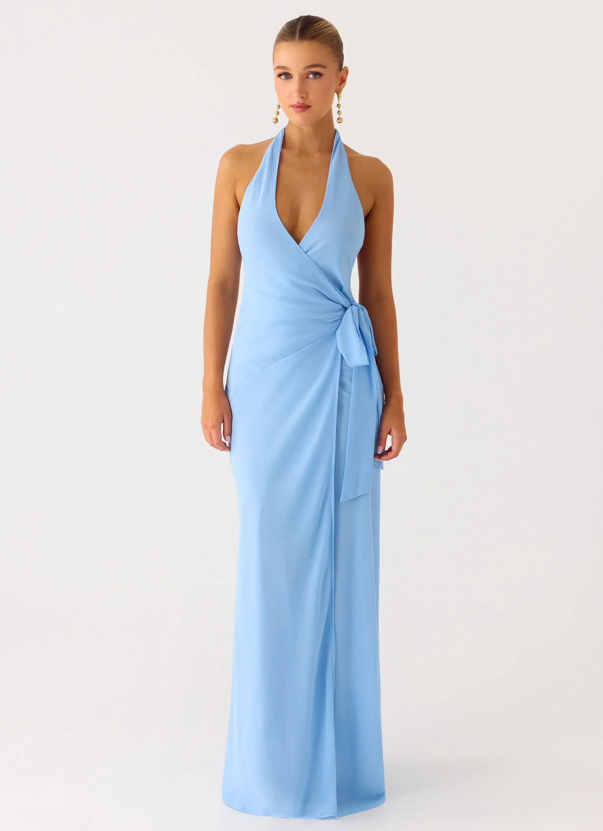 So Chic Maxi Dress Periwinkle