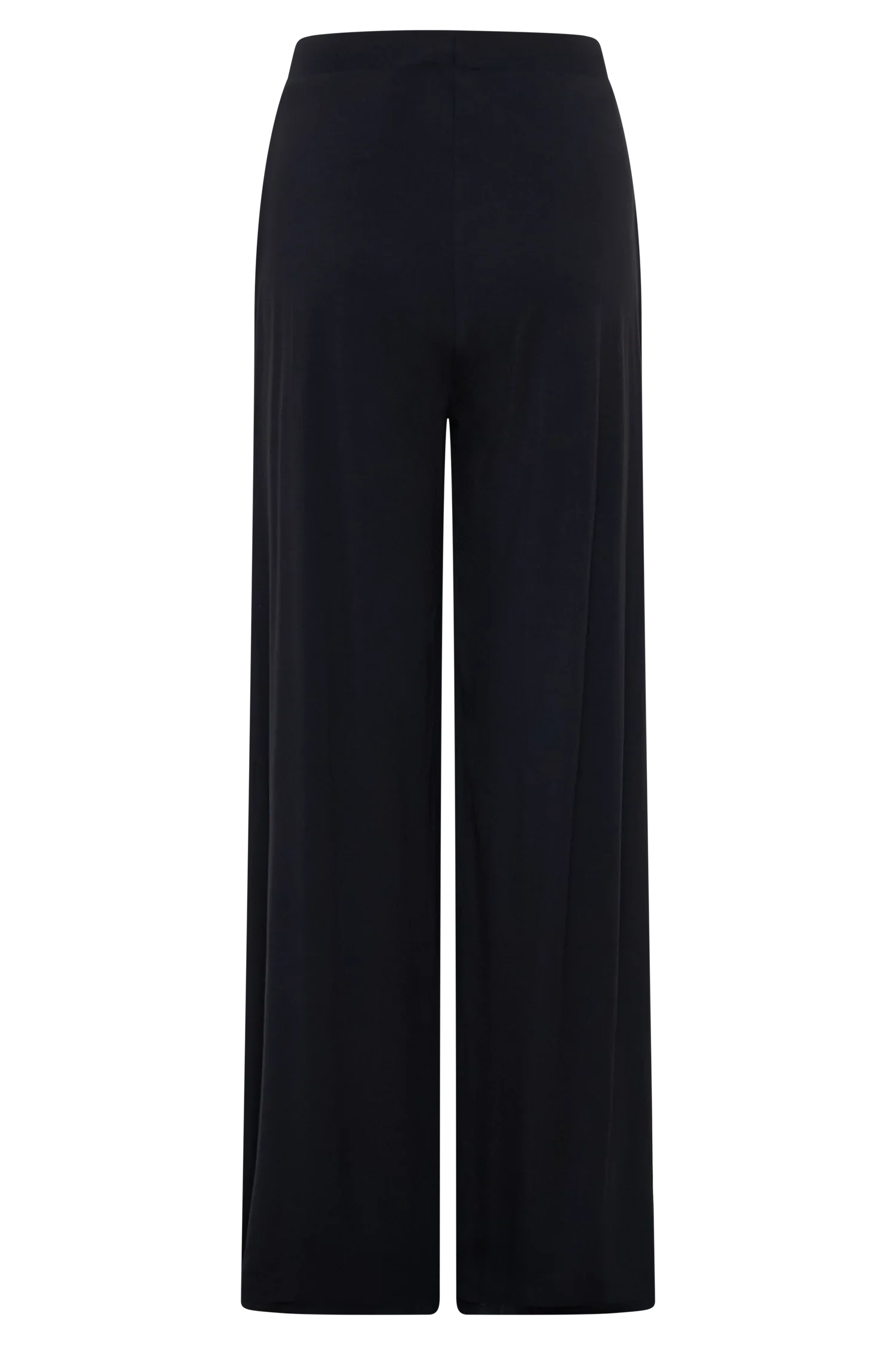 Dewi Wide Leg Modal Pants Black