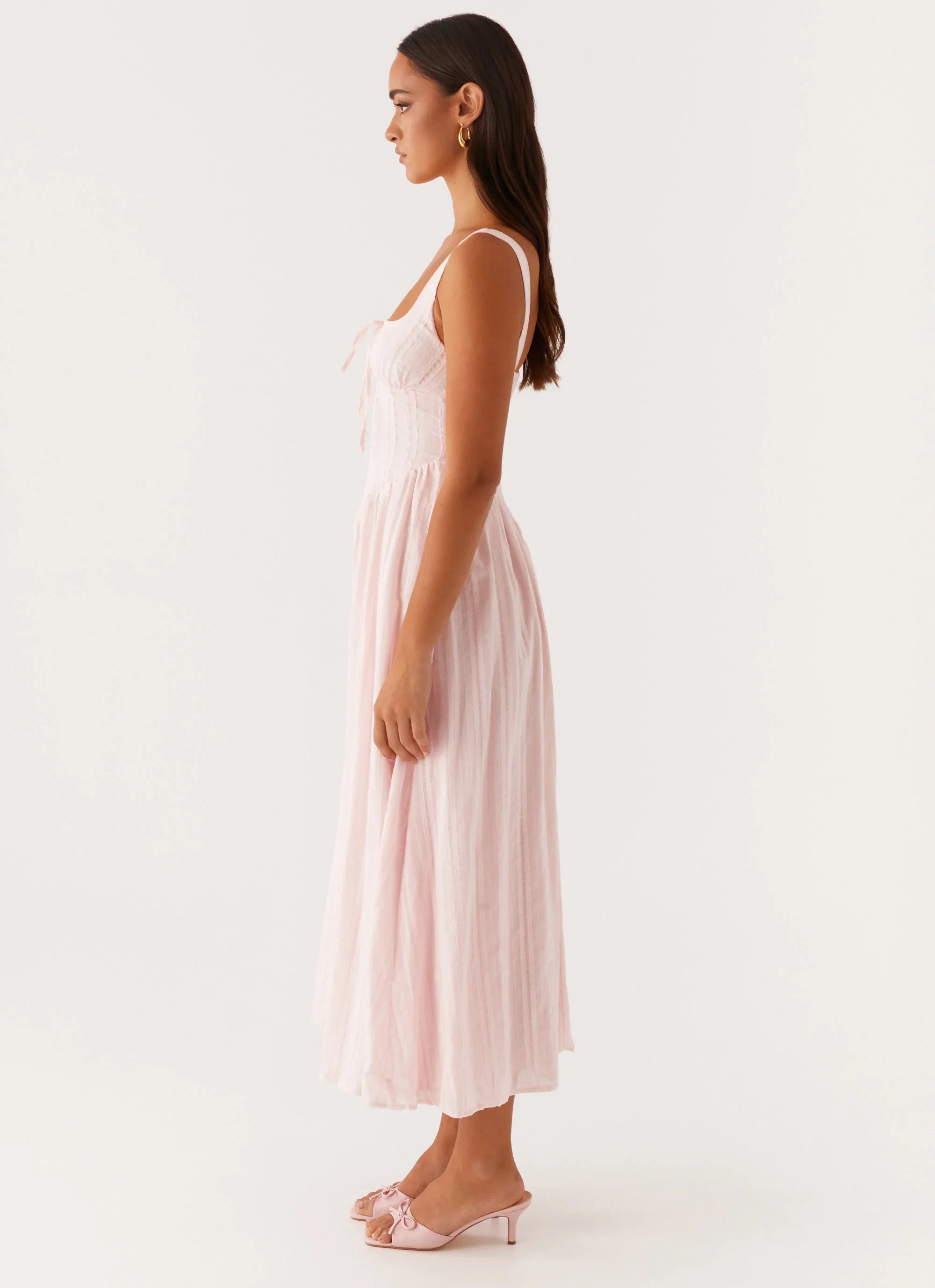 Pascuelle Midi Dress Pink