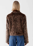 Raleigh Fur Jacket Leopard