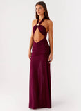 Deltina Maxi Dress Boysenberry