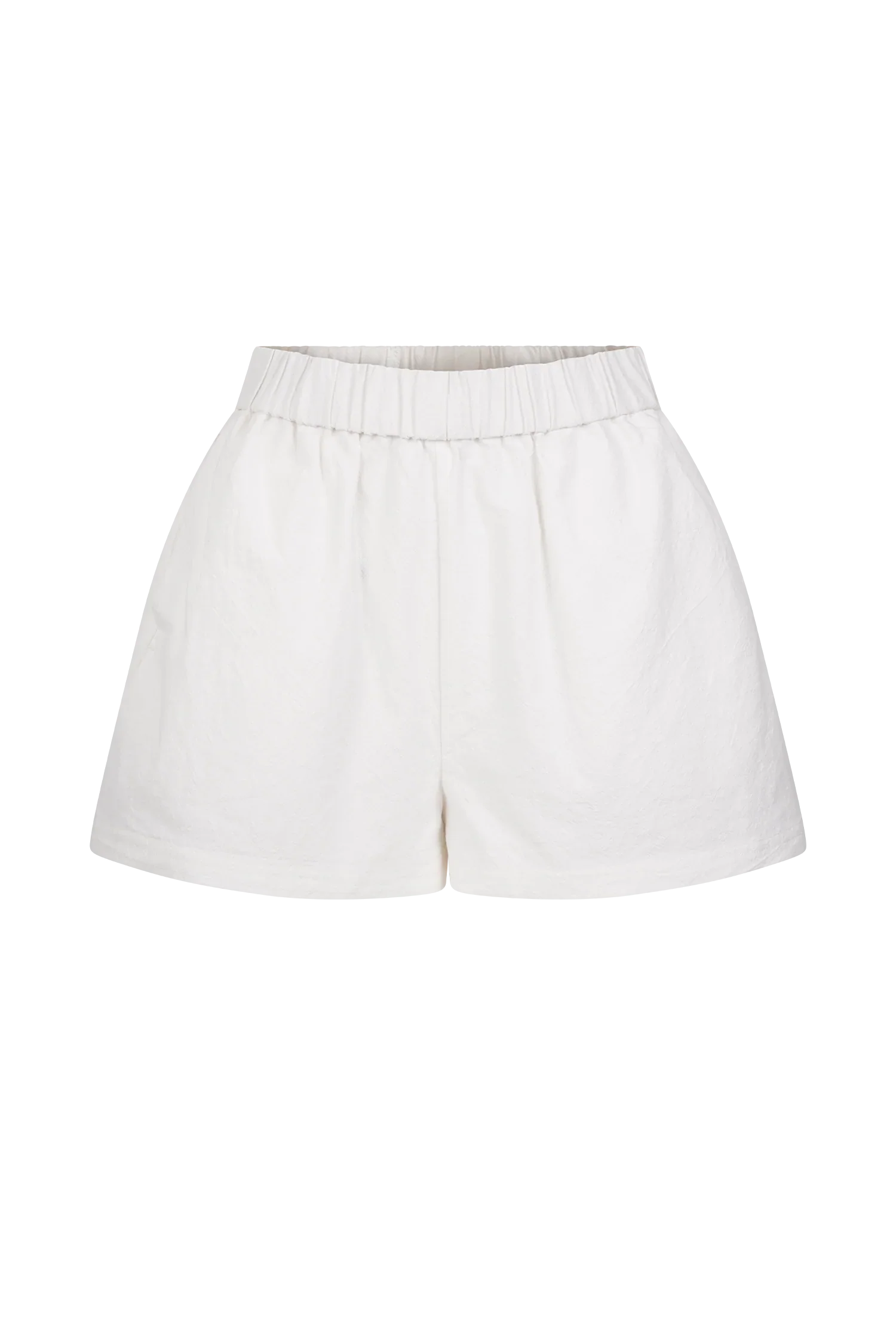 Annalee Cotton Shorts White