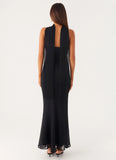 Under the Pagoda Maxi Dress Black
