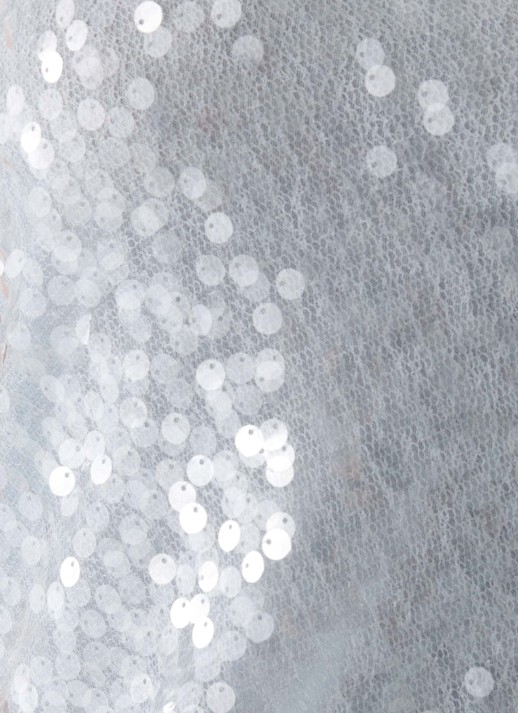 Kaida Sequin Maxi Dress Misty Blue