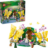 LEGO Wicked Glindas Wedding Day Building Toy Pretend Playset with 2 Minidolls 2 Animal Toy Figures 2 Poseable Butterflies Building Blocks for Kids Ages 8 Gift for Girls Boys 75688