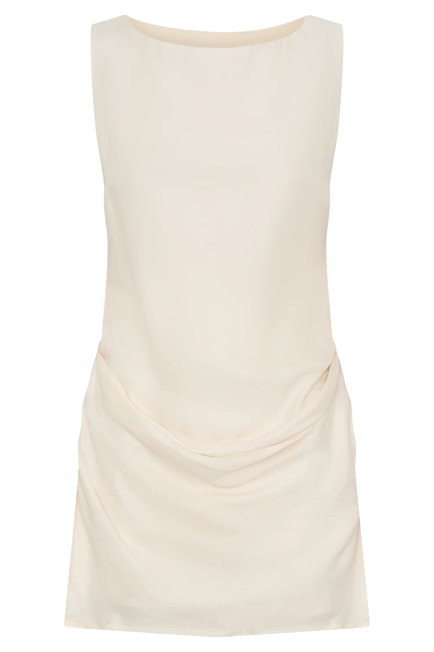 Bexley Draped Mini Dress Ivory