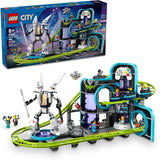 LEGO City Robot World Roller Coaster Building Set Kids Engineering Toy with Posable Mech Suit for Boys Girls Ages 8 Gift Ideas for Christmas 60421