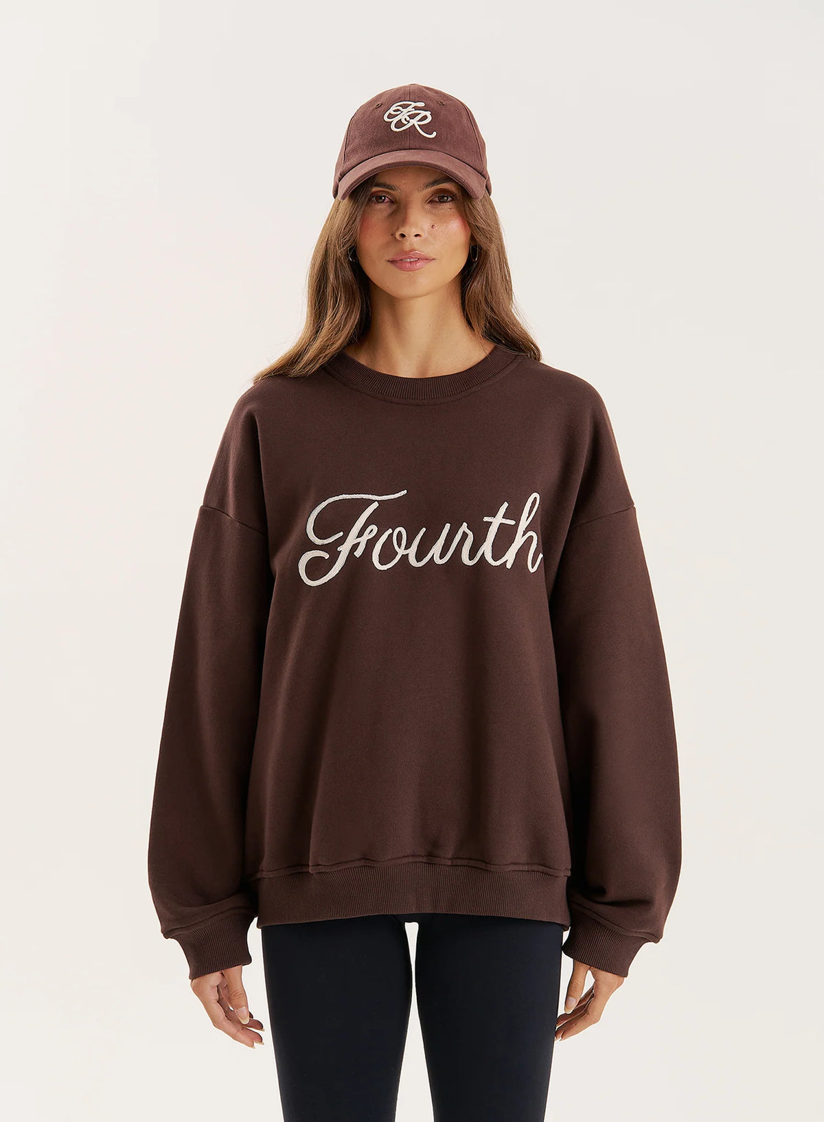Chocolate Fourth Branded Sweatshirt