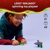 LEGO NINJAGO NYA vs Mutation Monster Spinner Building Toy for Boys Girls Ninja Toy Figures Playset for Kids Ages 6 Includes 2 Minifigures for Pretend Play Gift Idea for Birthdays 71849