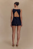 Tobias Denim Shorts Indigo Blue