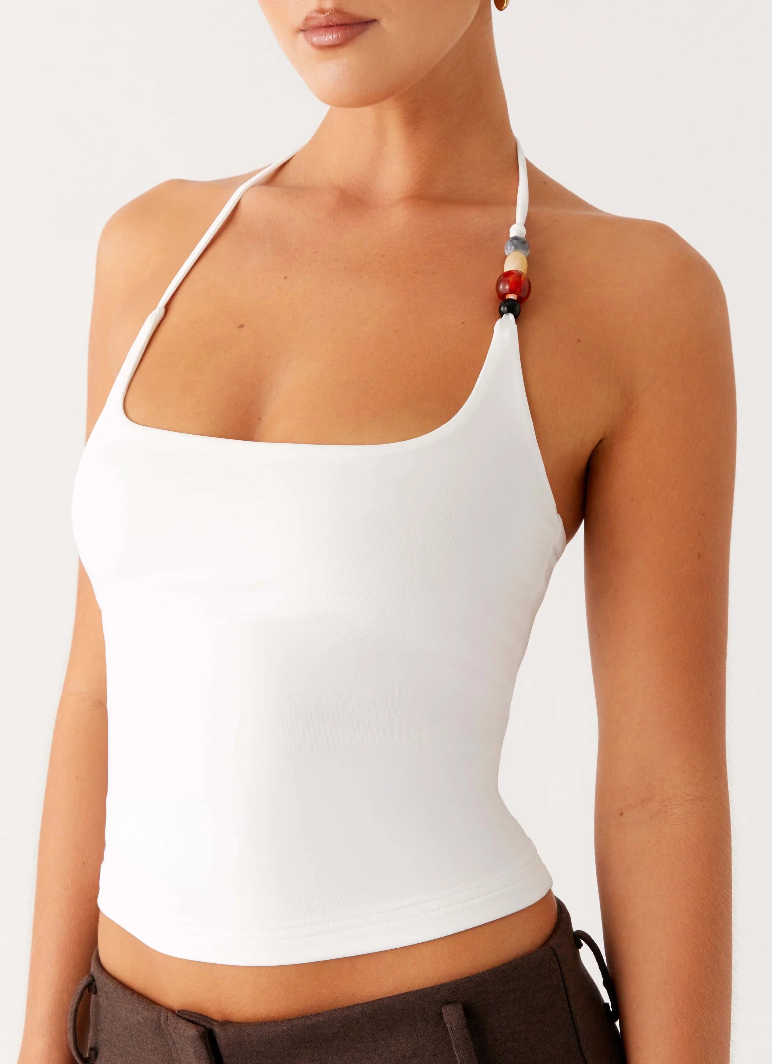 Palm Beach Top Ivory