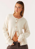 Vera Knit Cardigan Ivory