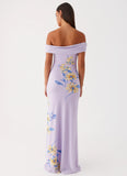 Yvonne Maxi Dress Lavender