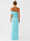 Lumi Maxi Dress Turquoise