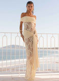 Gracie Twist Maxi Dress Yellow