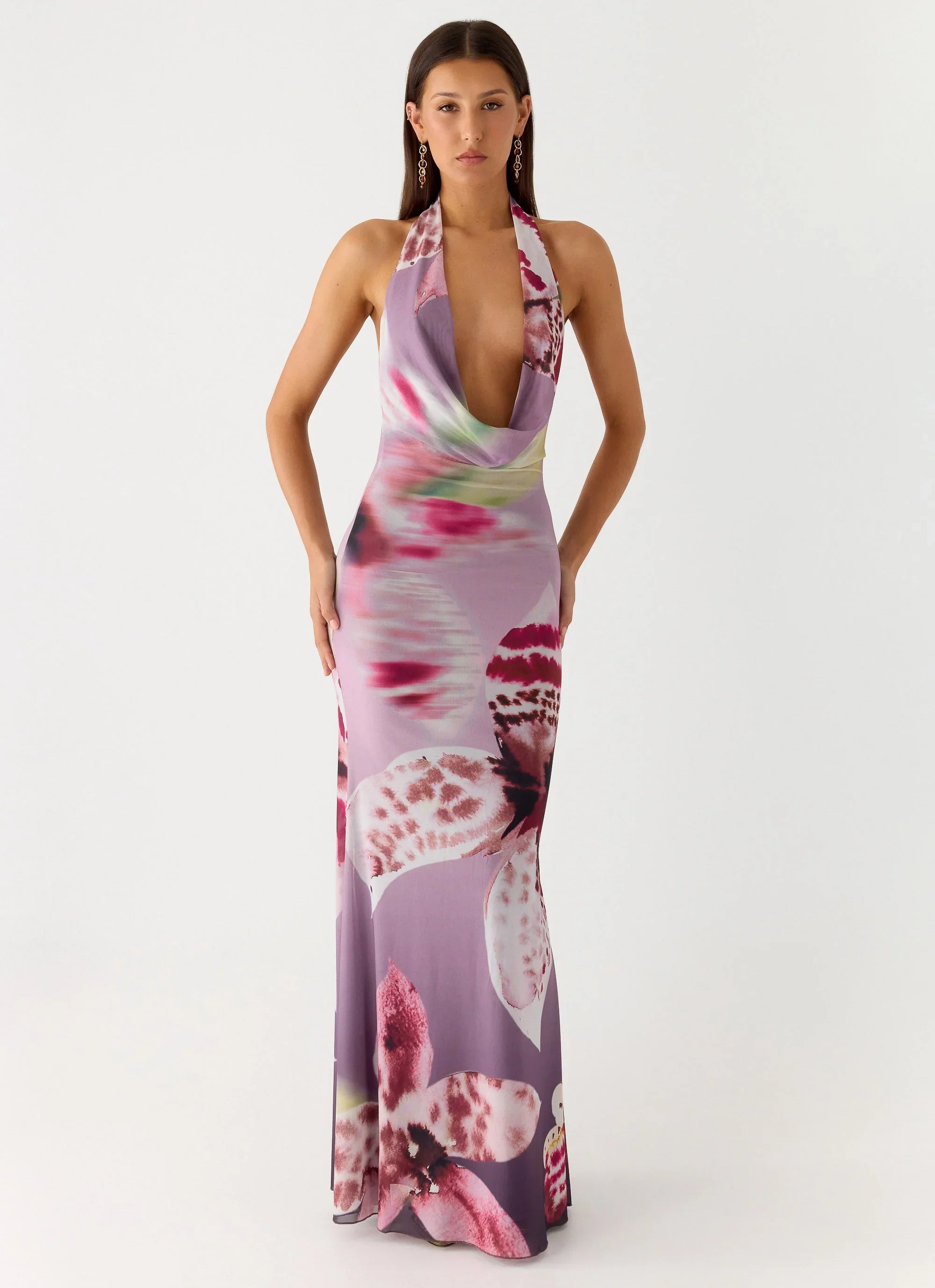 Like You Better Maxi Dress Ombre Floral Affair