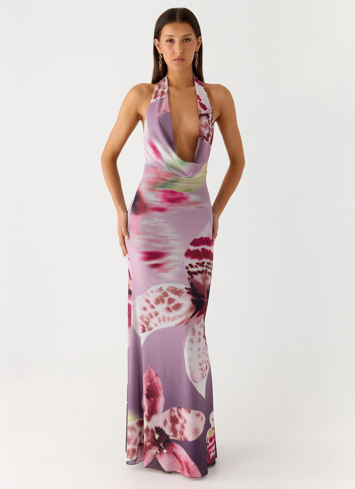 Like You Better Maxi Dress Ombre Floral Affair