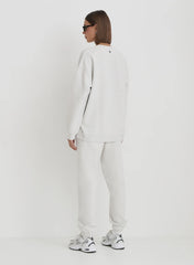 Grey Fourth Branded Cuffed Jogger