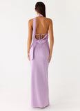 Keena Scarf Maxi Dress Lavender