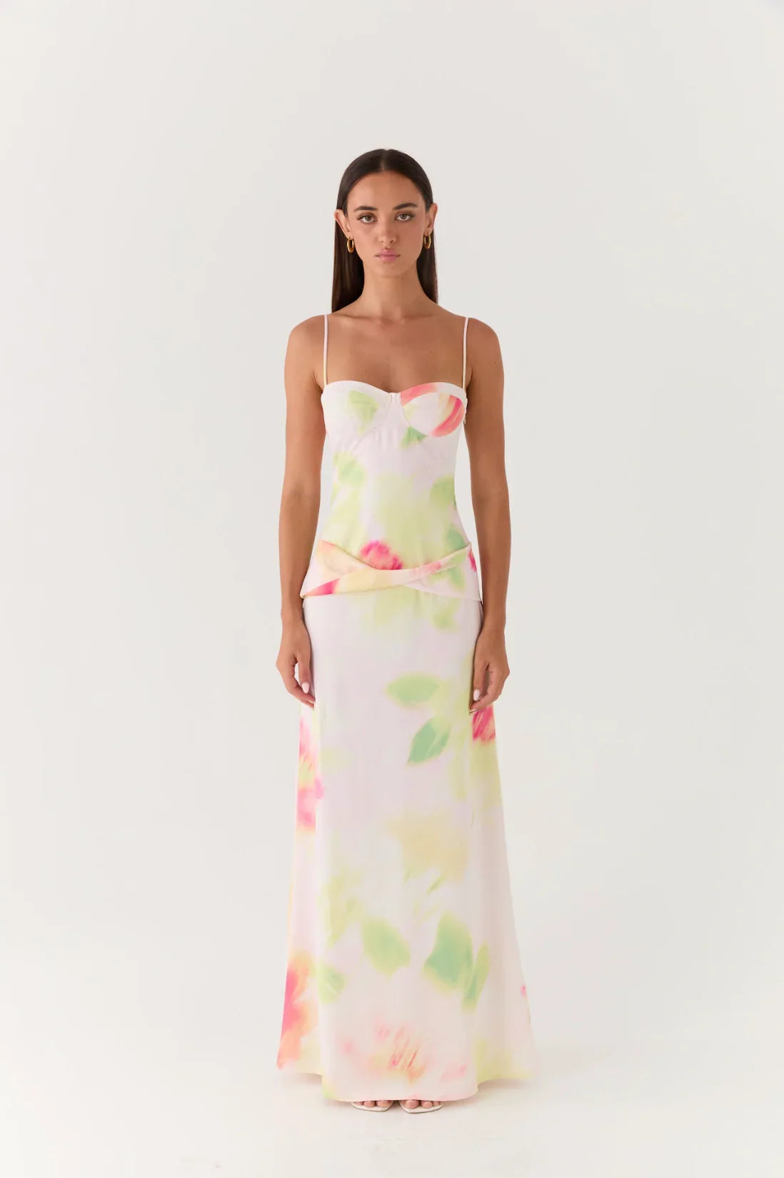 Burning Up Maxi Dress Floral Romance