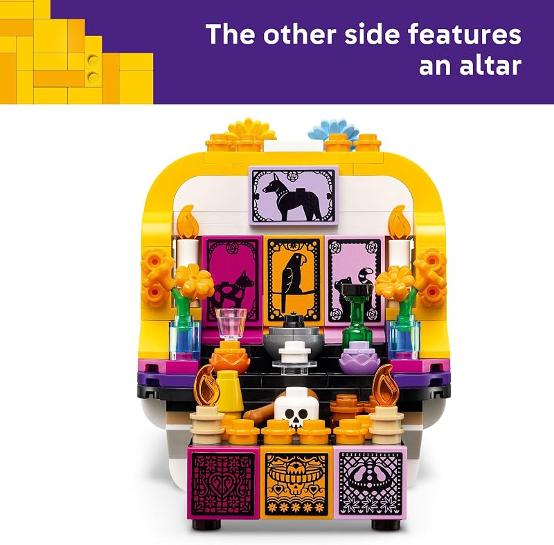 LEGO Altar of the Dead 40811 Building Toys for Boys Girls Ages 9 Day of the Dead Decor Craft Hidden Altar 231 pieces Gift for Kids