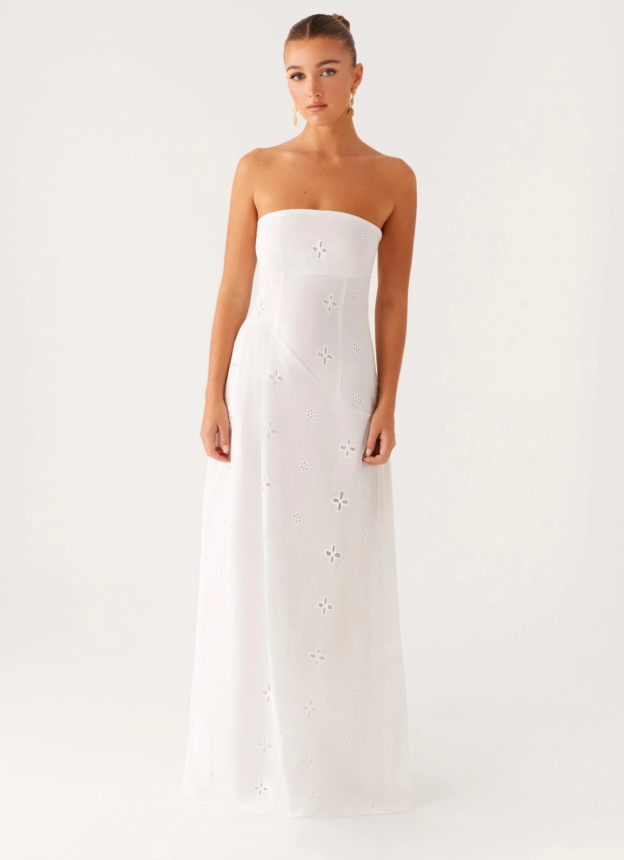 Sunkissed Maxi Dress Ivory