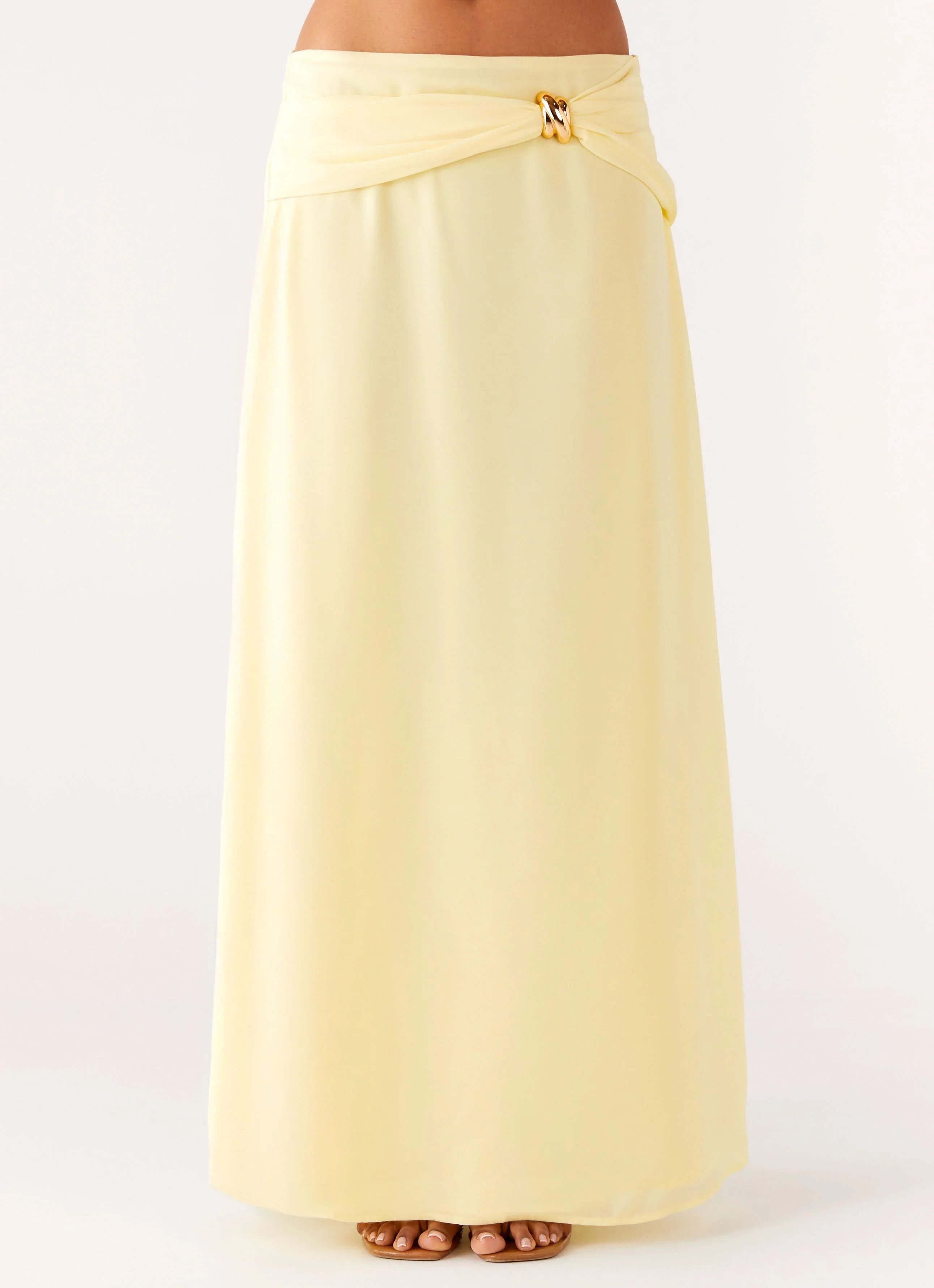 Anuhea Maxi Skirt Yellow