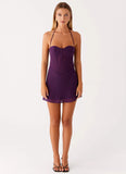 Gabrietta Mini Dress Plum