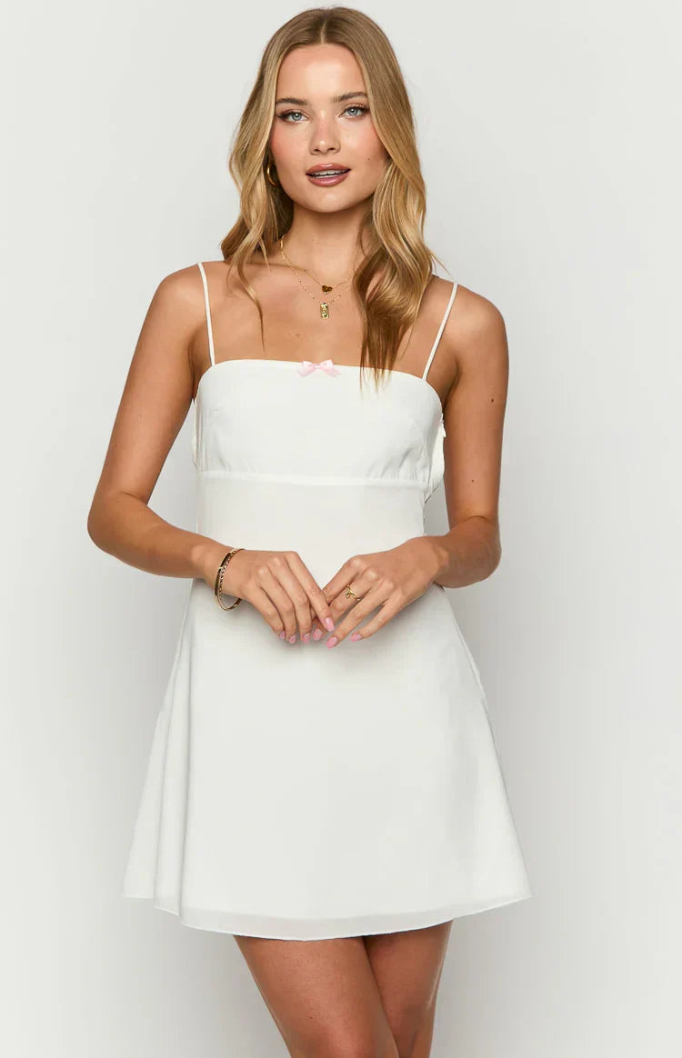 Mahalia White Mini Dress