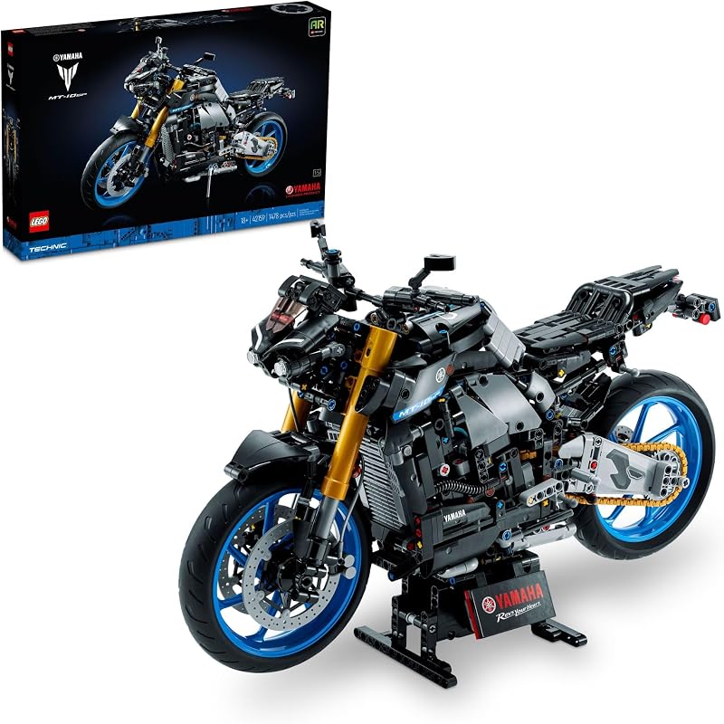 LEGO Technic Yamaha MT 10 SP Building Set for Adults Ages 18 Motorcycle Model Kit for Display Home Office Desk Shelf Decor Gift for Men Women 42159