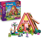 LEGO Friends Nature Glamping Cabin 42682 Building Toys for Girls Boys Ages 6 Dollhouse Cabin W 2 Minidolls for Pretend Play 295 pieces Gift For Birthdays