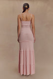 Finley Pointelle Knit Maxi Dress Baby Pink